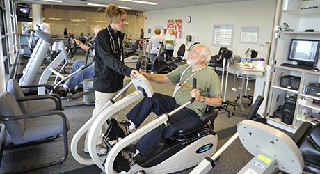 Cardiac Rehab located in the Morse Center on the Health Science Campus.CD-877